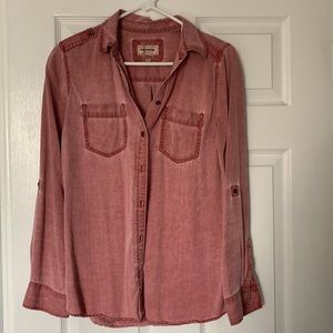 Express boyfriend button up